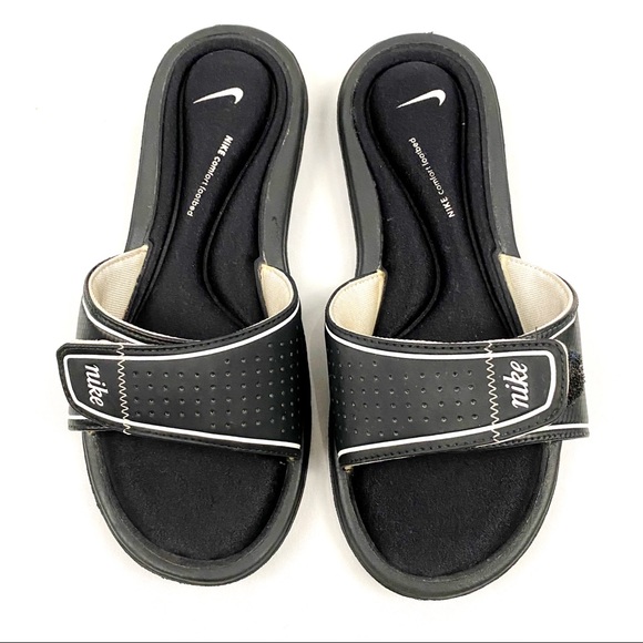 Nike Shoes | Nike Cushioned Velcro Slides | Poshmark
